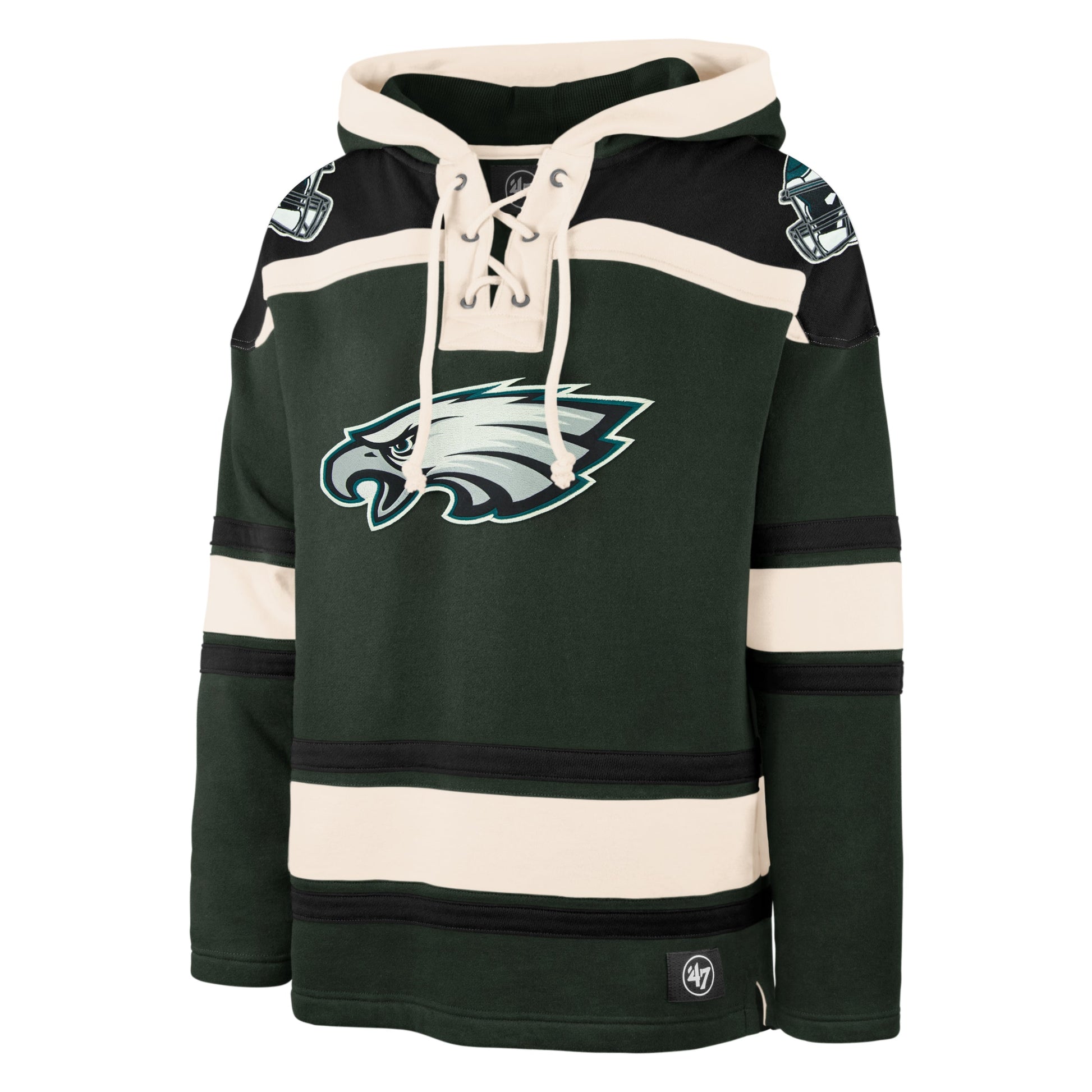 PHILADELPHIA EAGLES SUPERIOR '47 LACER HOOD DARK GREEN