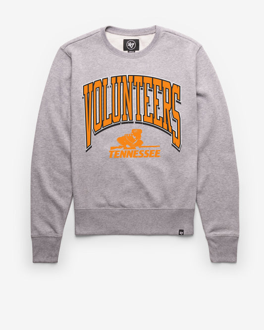 TENNESSEE VOLUNTEERS VINTAGE WALK TALL '47 HEADLINE CREW SLATE GREY