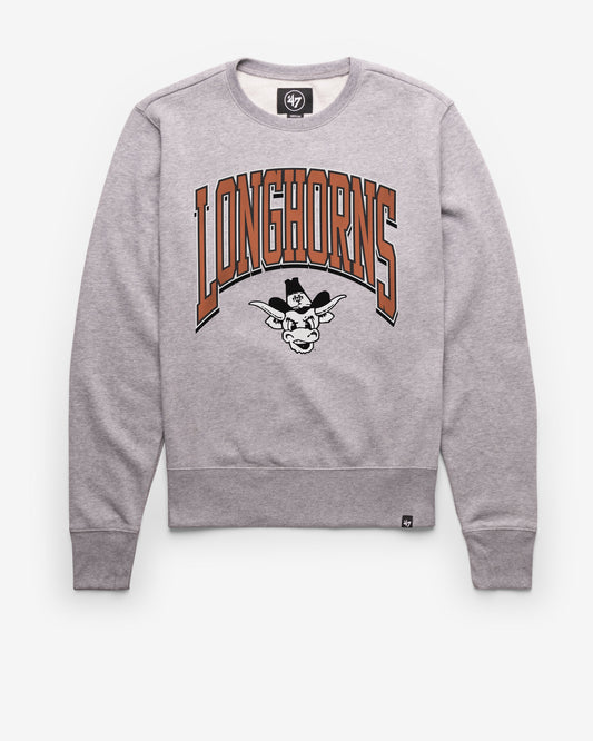 TEXAS LONGHORNS VINTAGE WALK TALL '47 HEADLINE CREW SLATE GREY