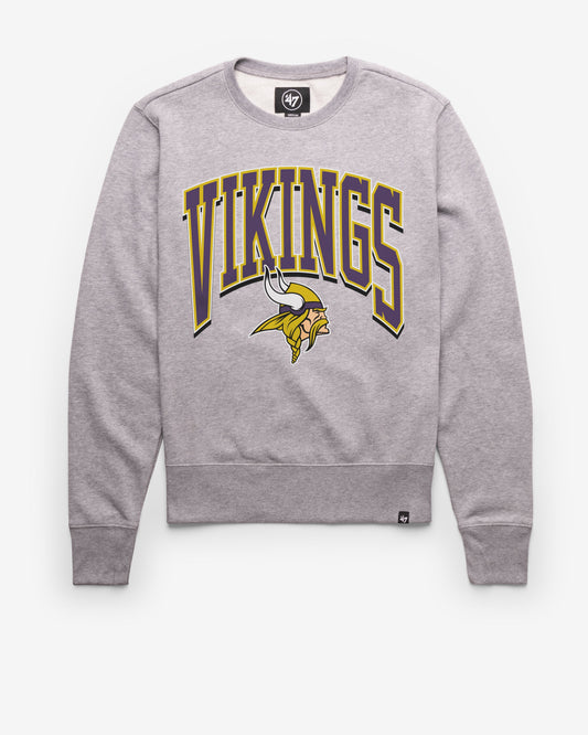 MINNESOTA VIKINGS WALK TALL '47 HEADLINE CREW SLATE GREY