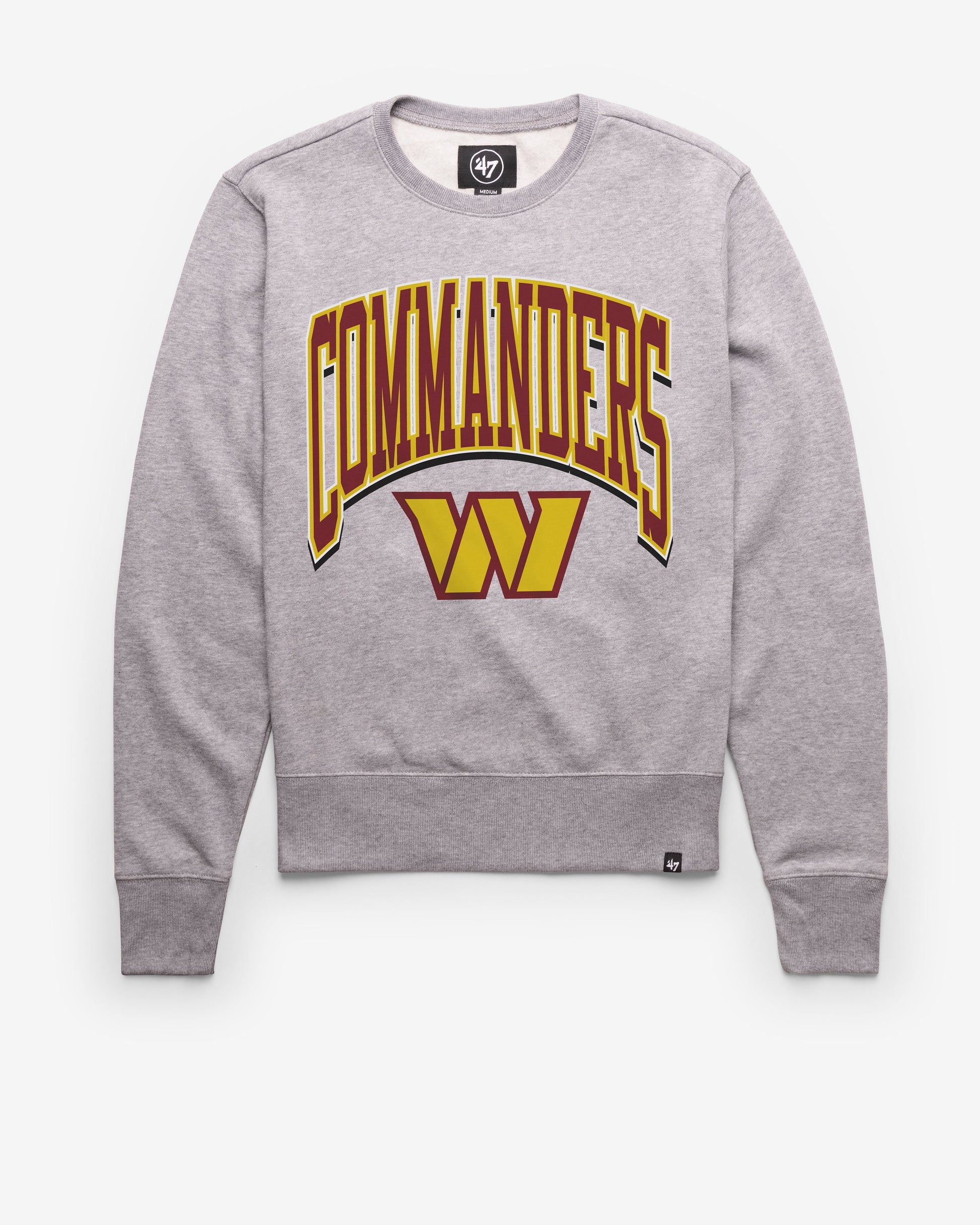 WASHINGTON COMMANDERS WALK TALL '47 HEADLINE CREW SLATE GREY