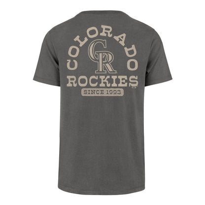 COLORADO ROCKIES BACK CANYON '47 FRANKLIN TEE CINDER