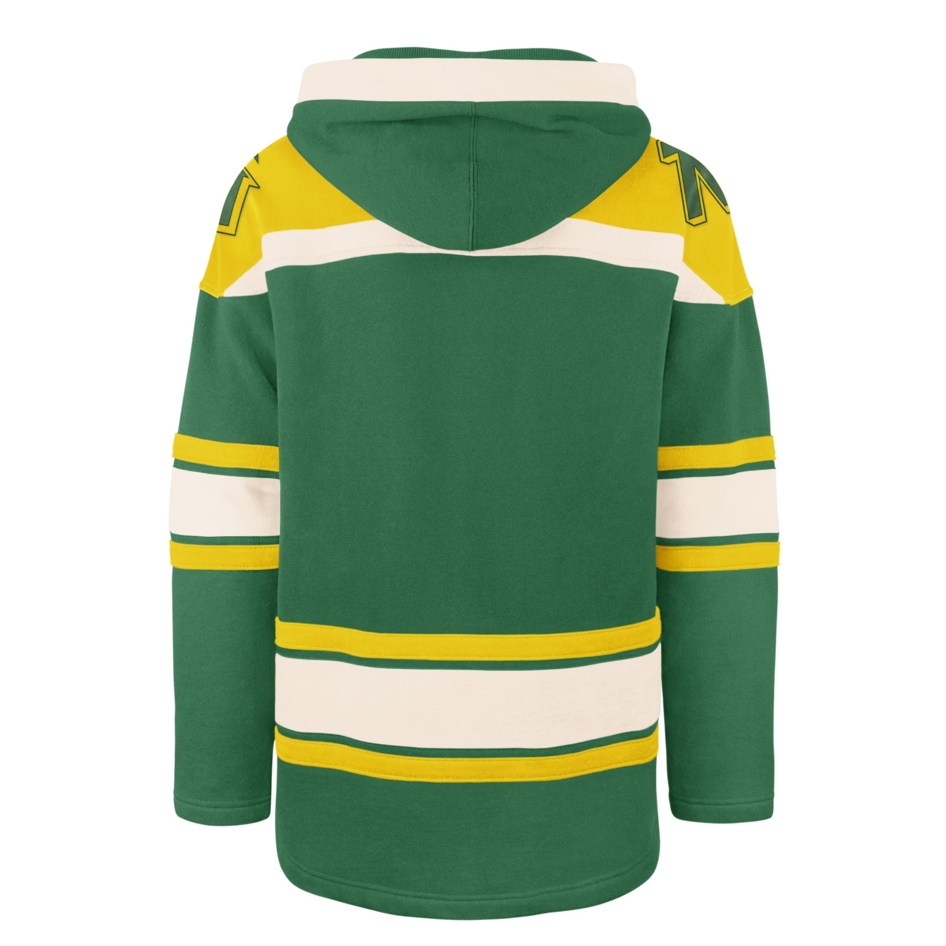 MINNESOTA NORTH STARS VINTAGE SUPERIOR '47 LACER HOOD KELLY