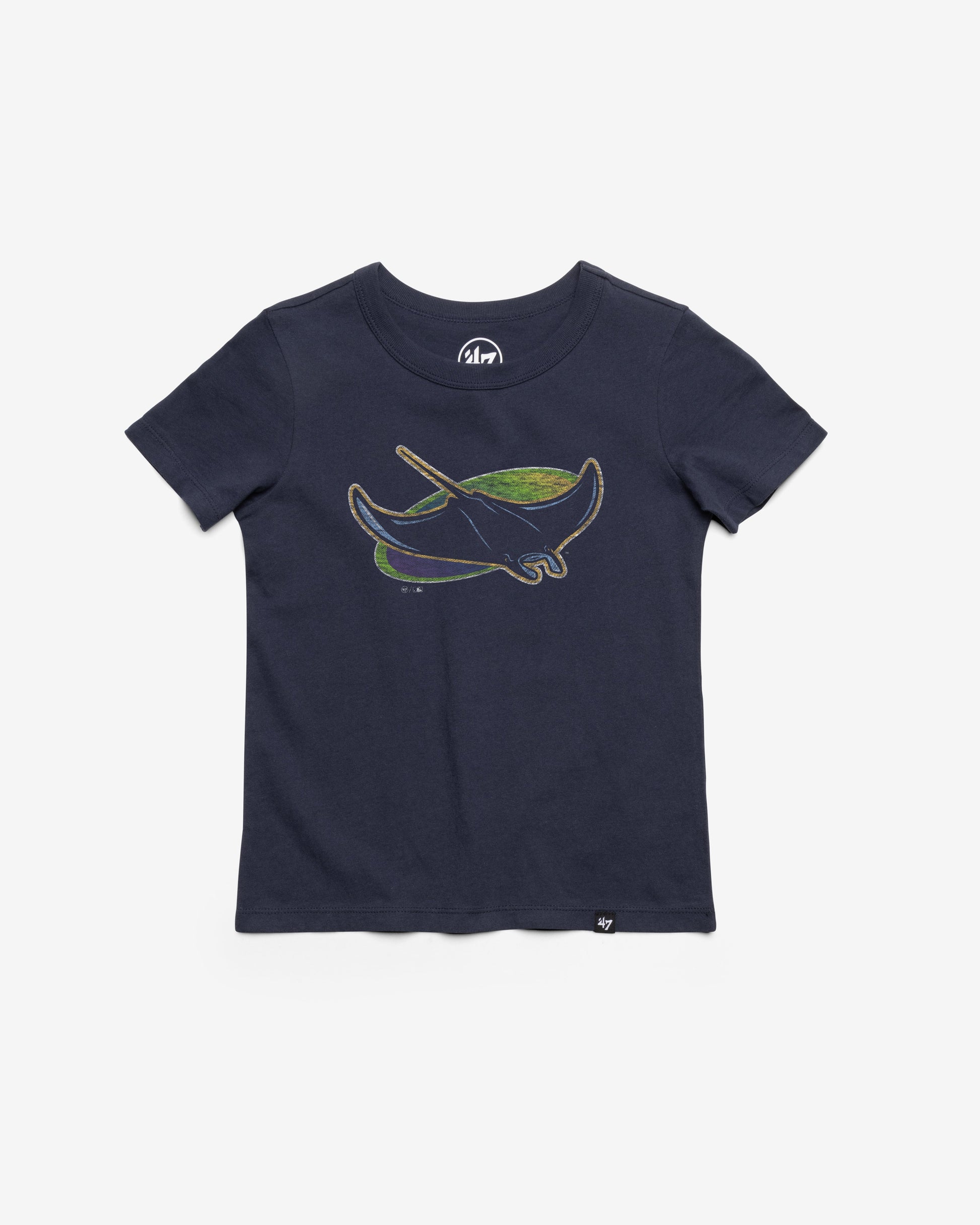 TAMPA BAY RAYS PREMIER '47 FRANKLIN TEE KIDS ATLAS BLUE