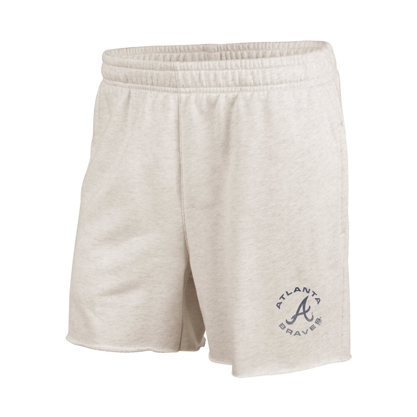 ATLANTA BRAVES '47 BONITA SHORTS WOMENS OATMEAL