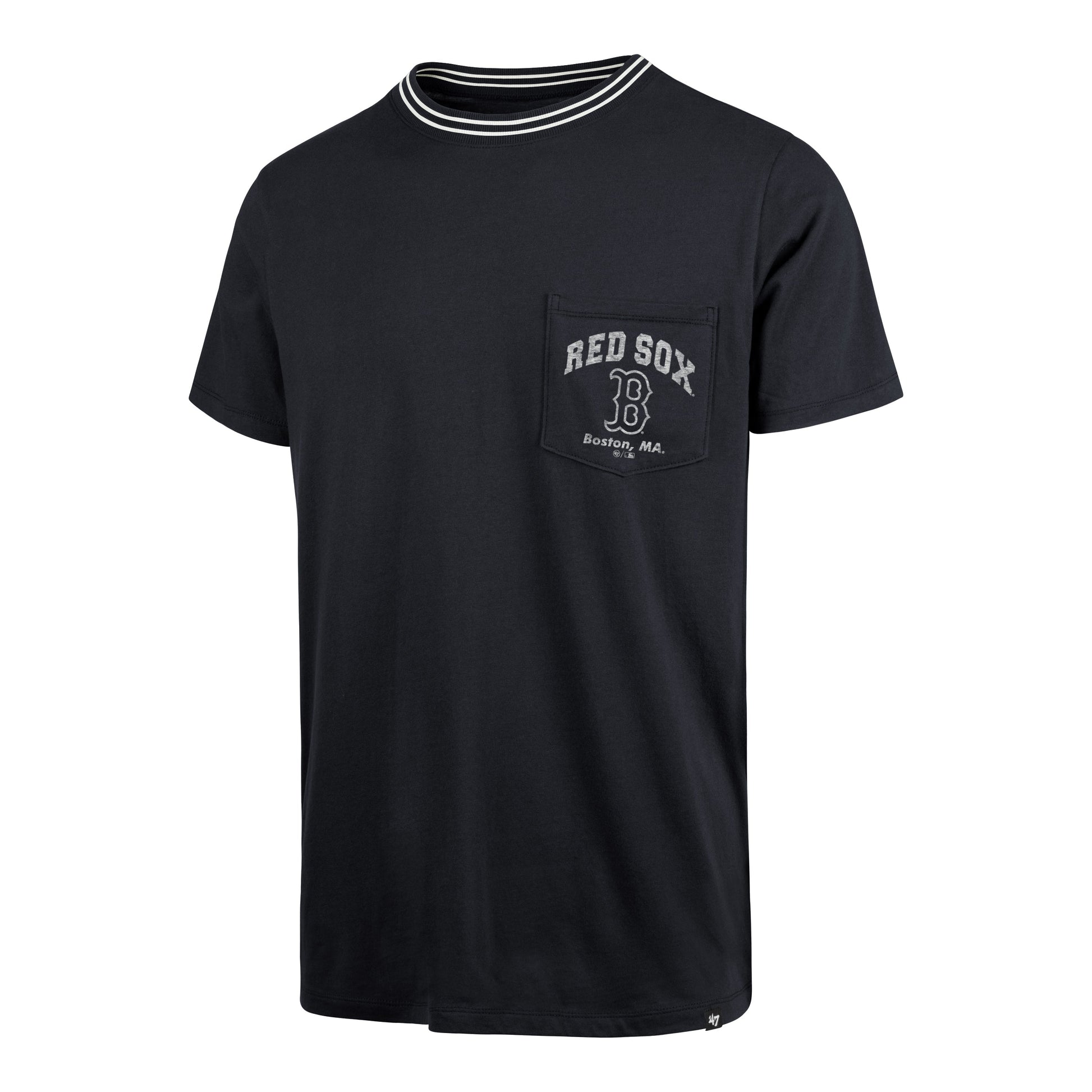 BOSTON RED SOX TOP LINE '47 STEWART TEE ATLAS BLUE