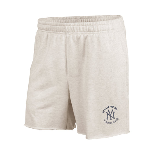 NEW YORK YANKEES '47 BONITA SHORTS WOMENS OATMEAL