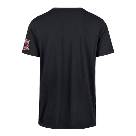 ST. LOUIS CARDINALS COOPERSTOWN DOUBLE HEADER CLOSER '47 PARKER TEE ATLAS BLUE