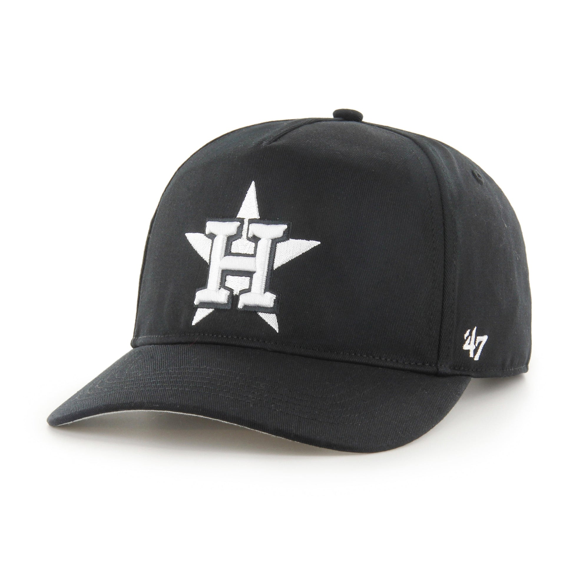 HOUSTON ASTROS COOPERSTOWN WORLD SERIES BLACK & WHITE SURE SHOT '47 HITCH BLACK
