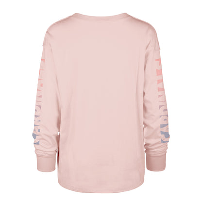ST. LOUIS CARDINALS CLOUD NINE '47 SOA LONG SLEEVE TEE WOMENS SEASHELL