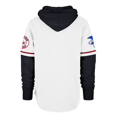 BOSTON RED SOX COOPERSTOWN TRIFECTA '47 SHORTSTOP PULLOVER HOOD WHITE WASH