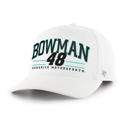 ALEX BOWMAN HENDRICK MOTORSPORTS ROSCOE '47 HITCH WHITE