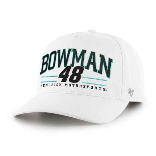 ALEX BOWMAN HENDRICK MOTORSPORTS ROSCOE '47 HITCH WHITE