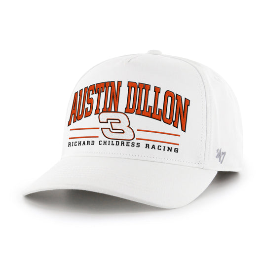 AUSTIN DILLON RICHARD CHILDRESS RACING ROSCOE '47 HITCH WHITE