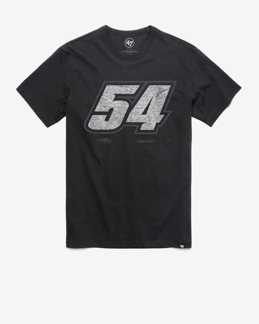 TY GIBBS JOE GIBBS RACING DRIVER '47 FRANKLIN TEE FLINT BLACK