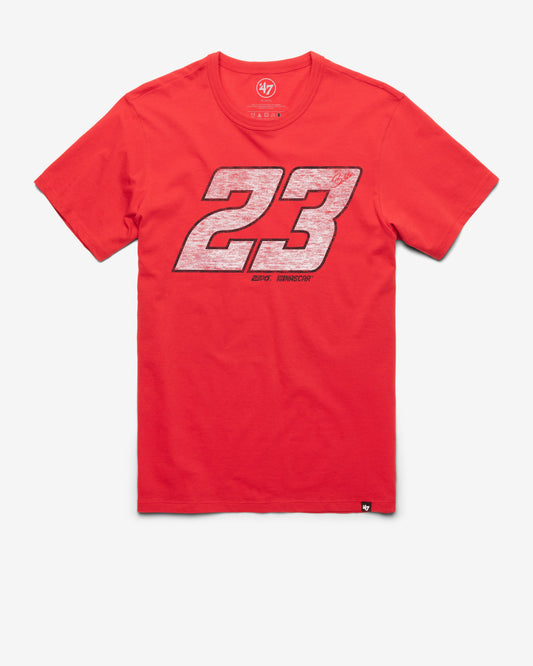 BUBBA WALLACE 23XI RACING DRIVER '47 FRANKLIN TEE RACER RED