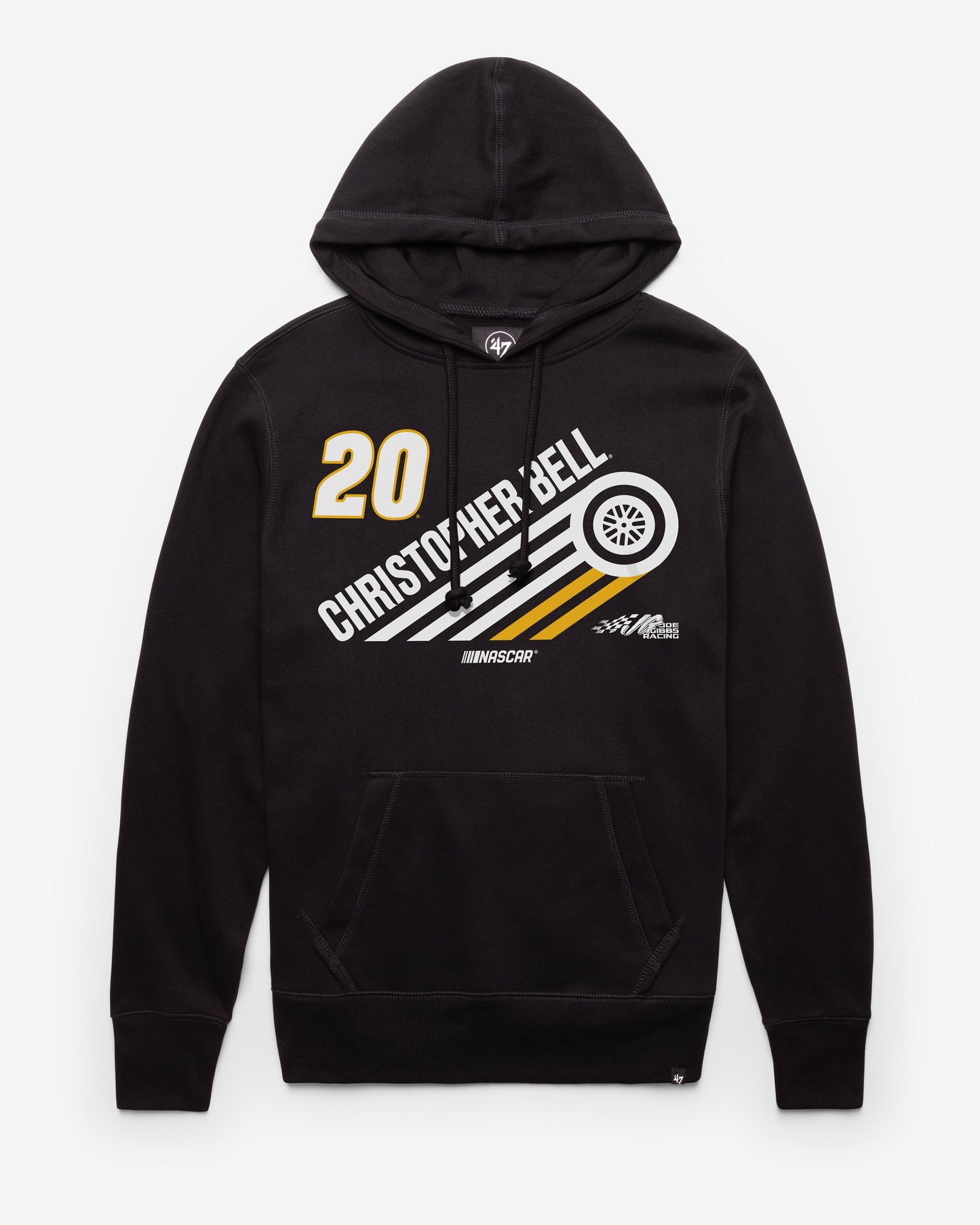 CHRISTOPHER BELL JOE GIBBS RACING INCLINE '47 HEADLINE HOOD JET BLACK