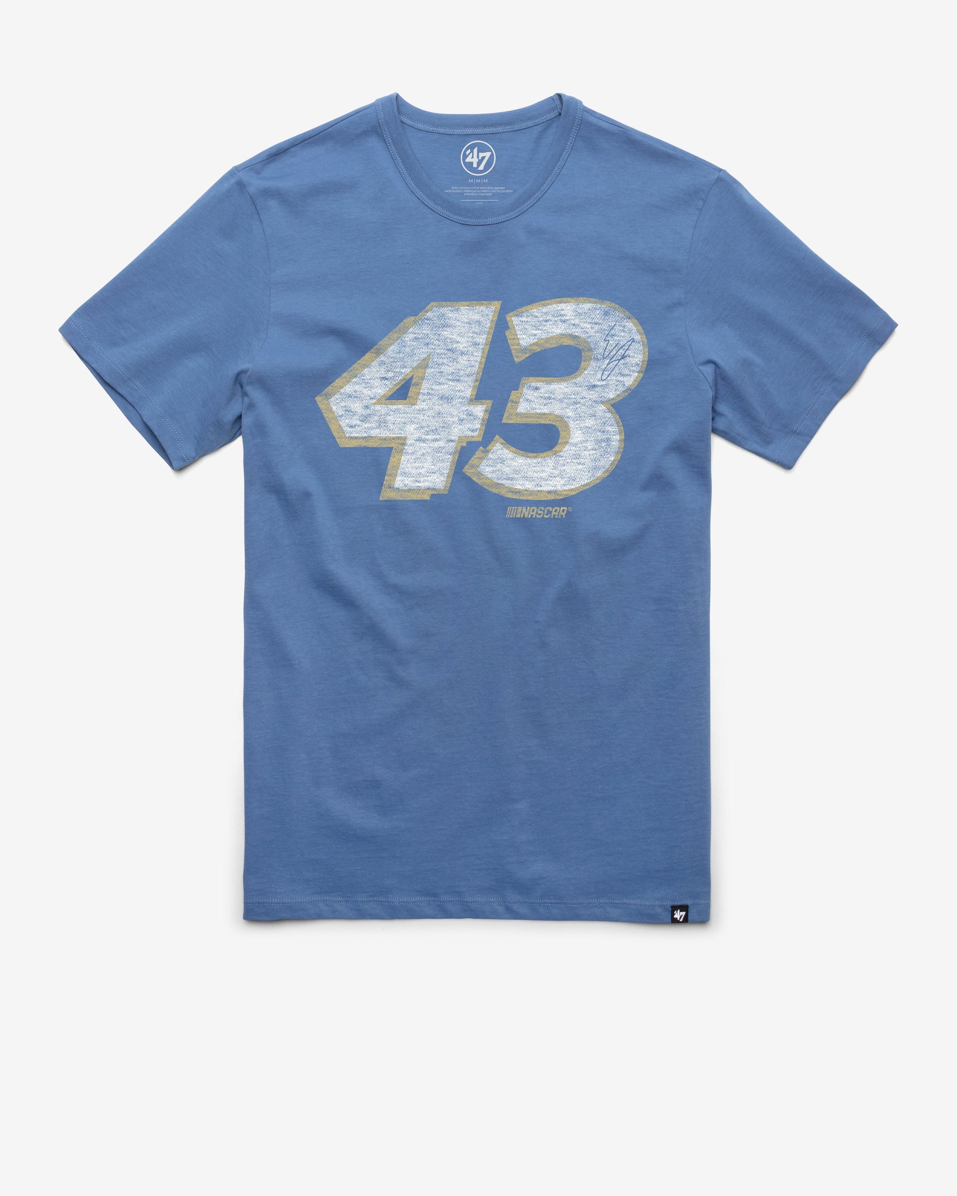 ERIK JONES LEGACY MOTOR CLUB DRIVER '47 FRANKLIN TEE CADET BLUE