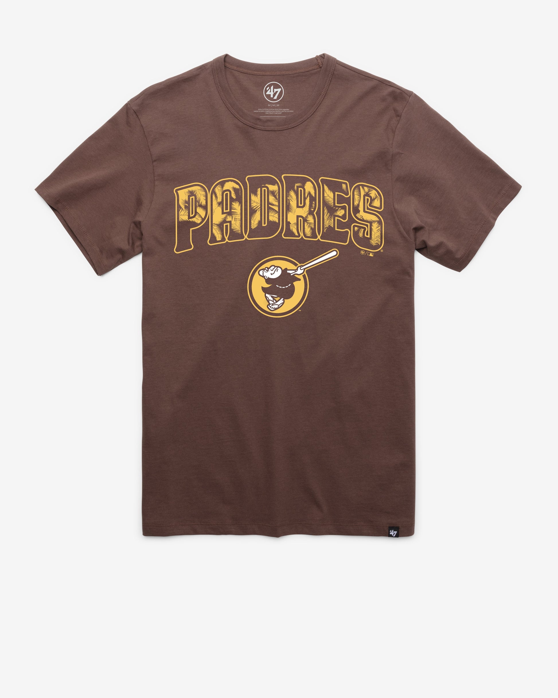 SAN DIEGO PADRES REGION '47 FRANKLIN TEE ESPRESSO