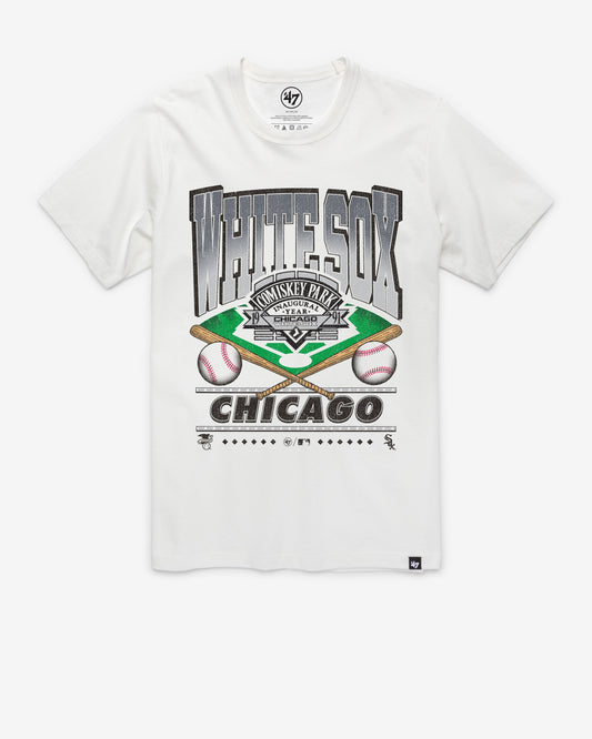 CHICAGO WHITE SOX STRAIGHT SHOT '47 FRANKLIN TEE WHITE WASH