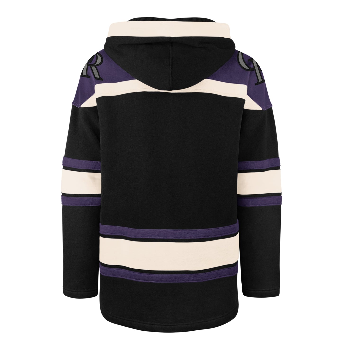 COLORADO ROCKIES '47 SUPERIOR LACER PULLOVER HOOD JET BLACK
