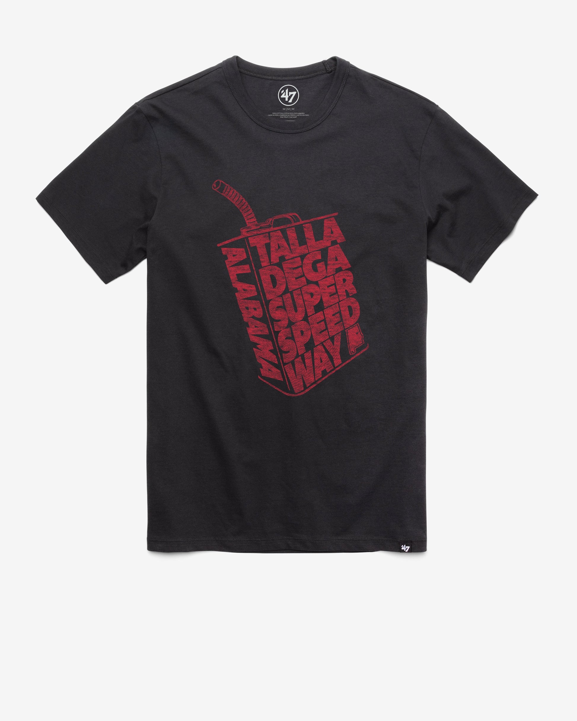TALLADEGA SUPERSPEEDWAY REGIONAL '47 FRANKLIN TEE FLINT BLACK