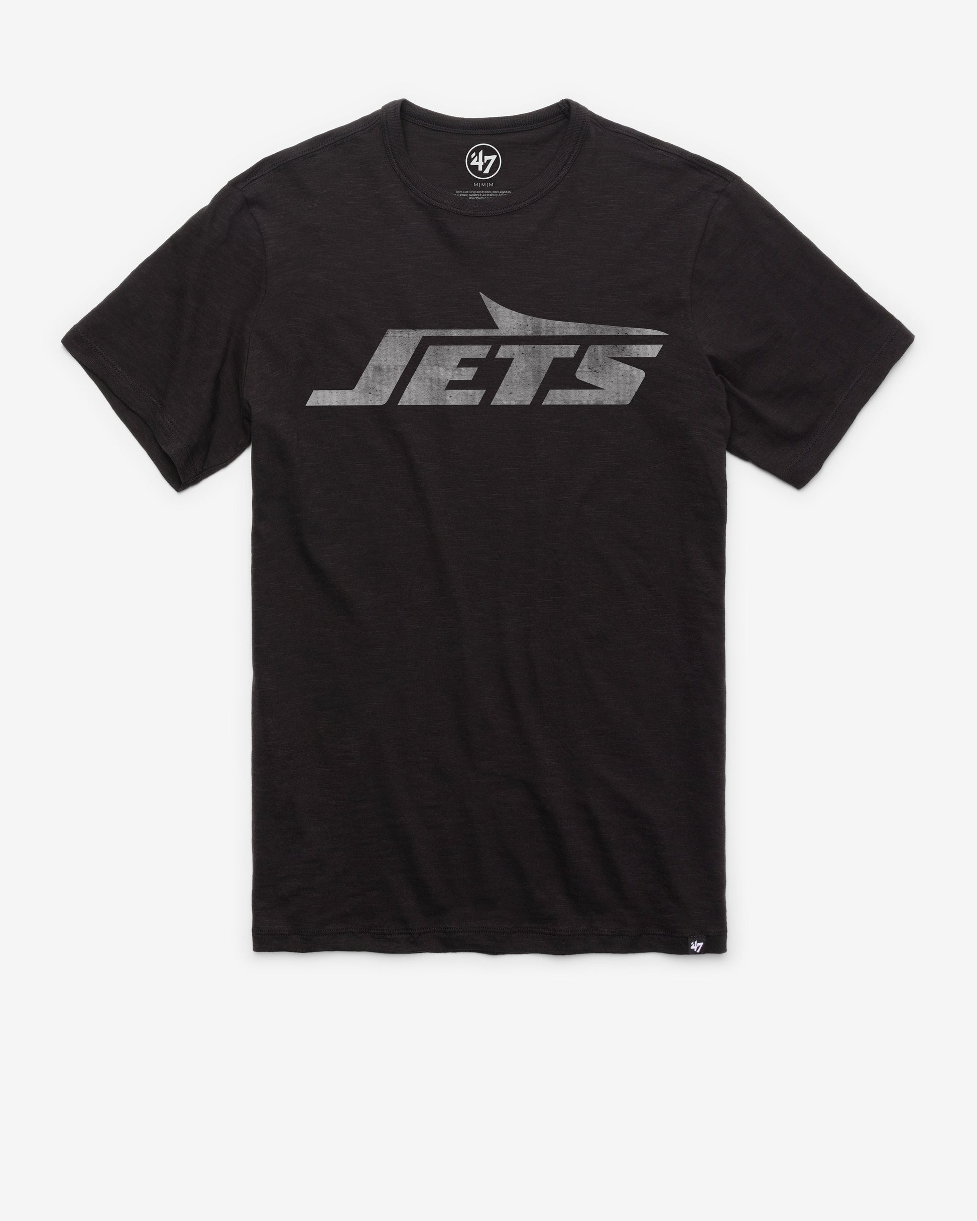 NEW YORK JETS GRIT '47 SCRUM TEE JET BLACK