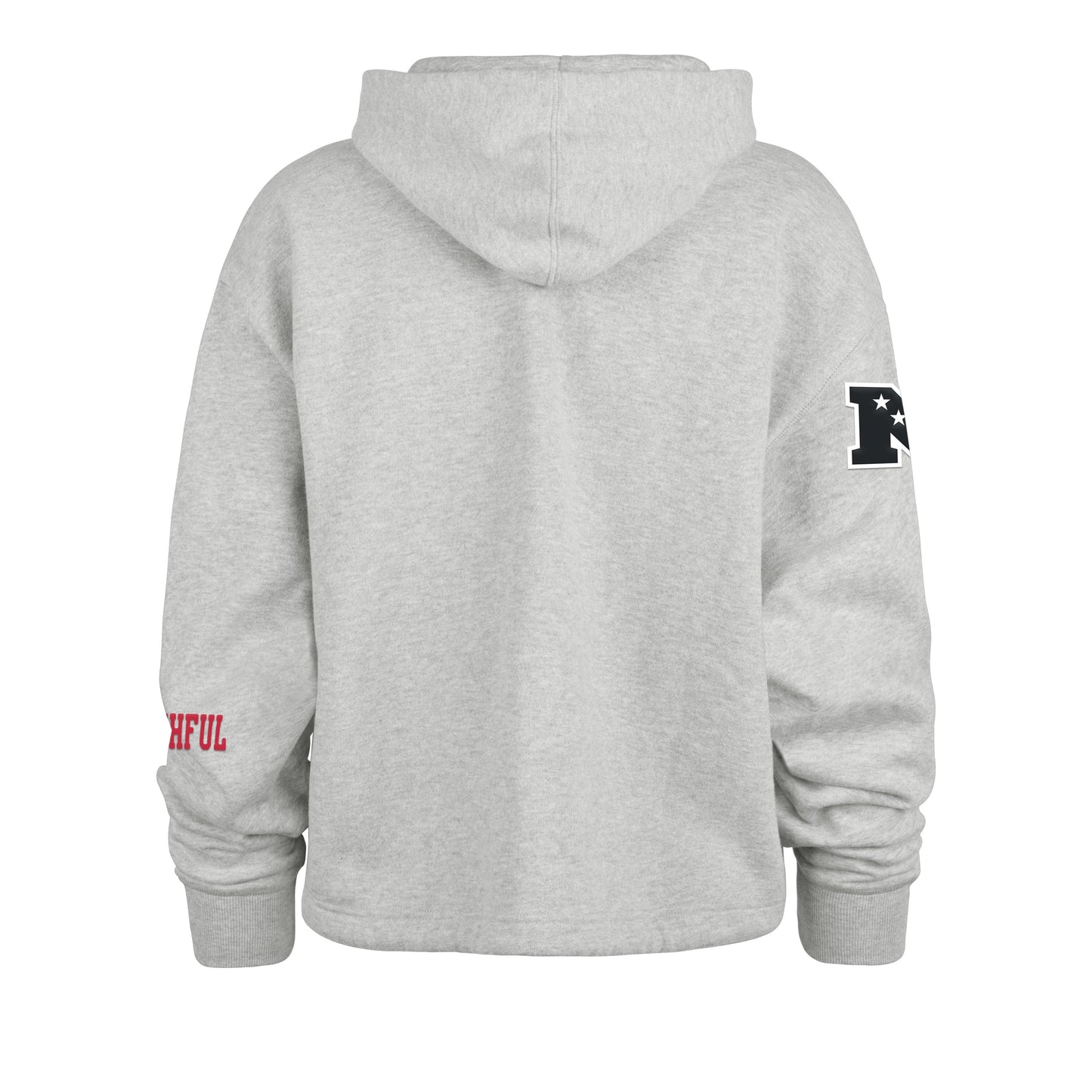 SAN FRANCISCO 49ERS HIGH HOPES '47 VENICE HOOD WOMENS RELAY GREY