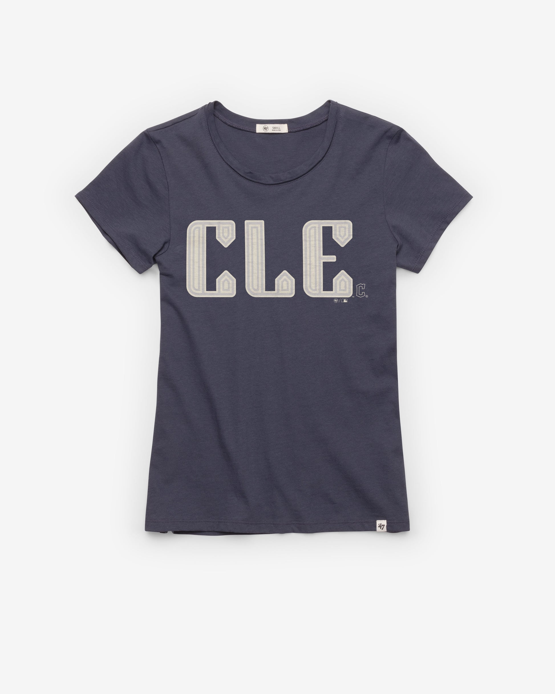 CLEVELAND GUARDIANS CITY CONNECT PREMIER '47 FRANKIE TEE WOMENS ATLAS BLUE