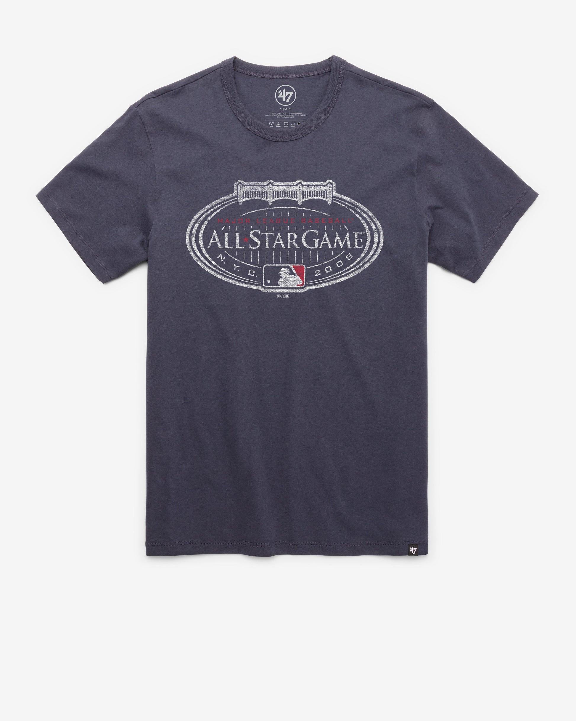 NEW YORK YANKEES COOP ASG PREMIER '47 FRANKLIN TEE ATLAS BLUE