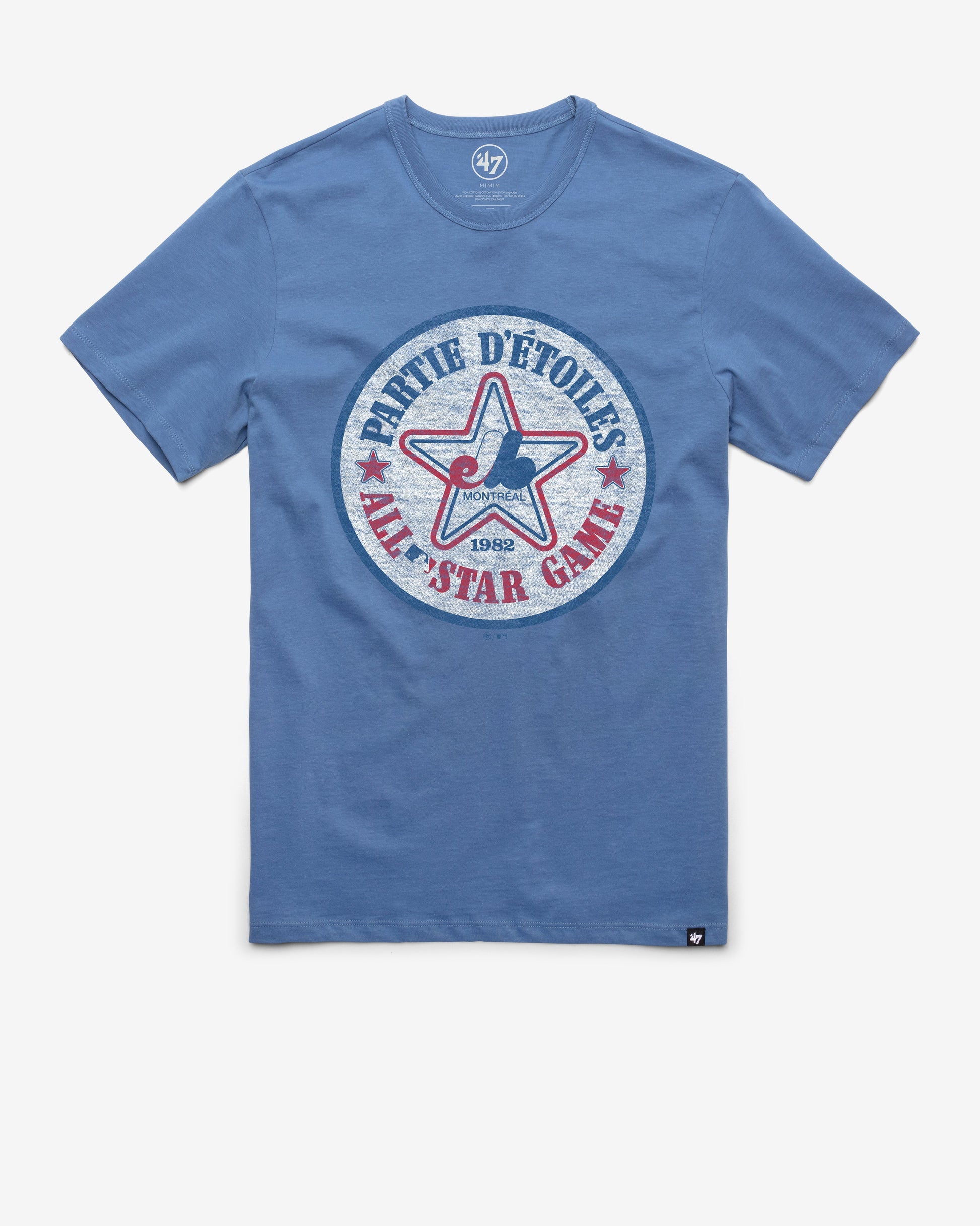 MONTREAL EXPOS COOP ASG PREMIER '47 FRANKLIN TEE CADET BLUE