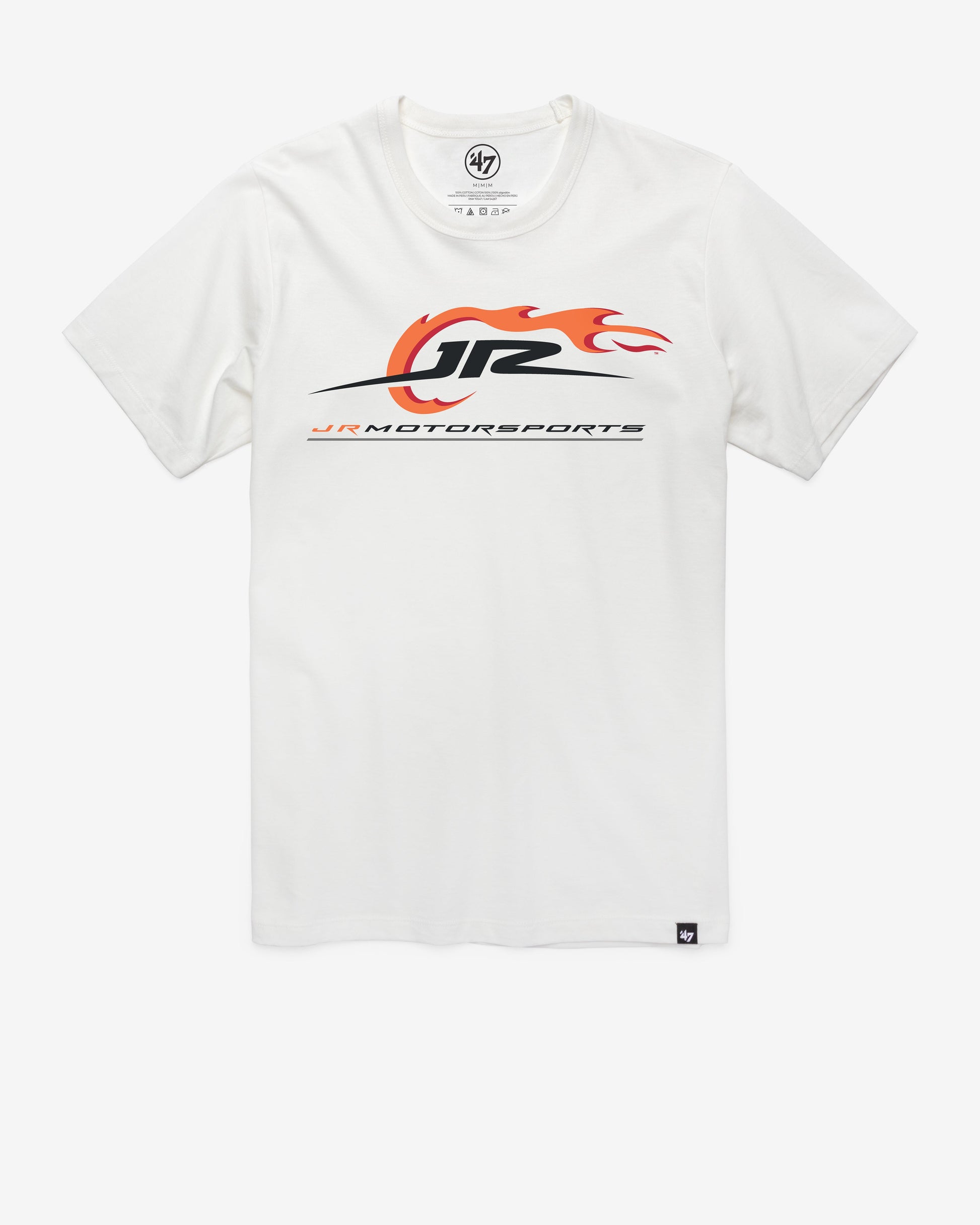 JR MOTORSPORTS IMPRINT '47 FRANKLIN TEE WHITE WASH