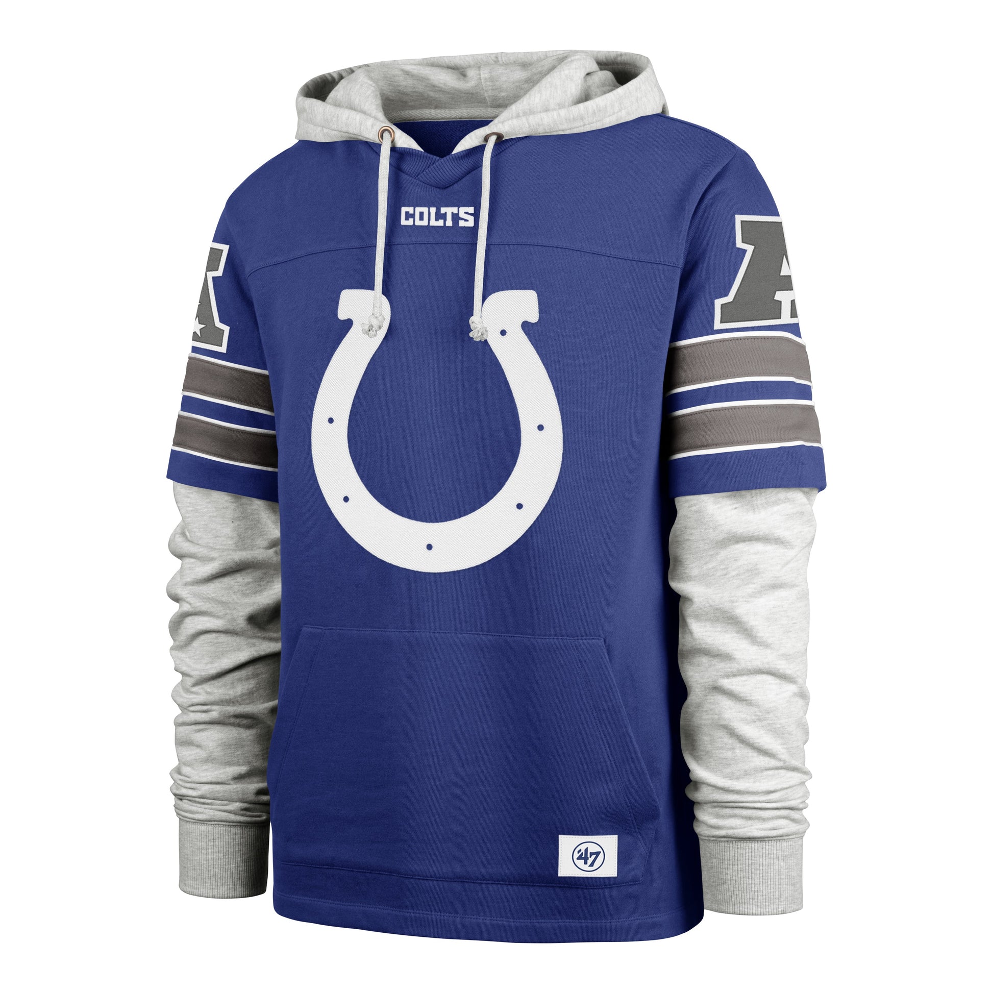 INDIANAPOLIS COLTS GRIDIRON BLITZ '47 CORNERBACK LACER JETTY BLUE
