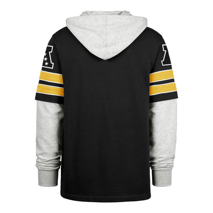 PITTSBURGH STEELERS GRIDIRON BLITZ '47 CORNERBACK LACER FLINT BLACK