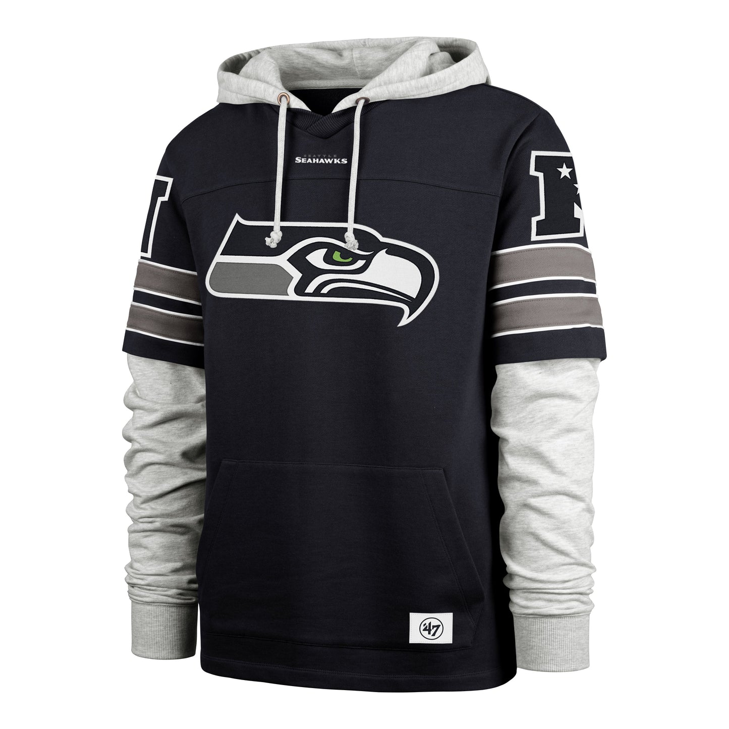 SEATTLE SEAHAWKS GRIDIRON BLITZ '47 CORNERBACK LACER ATLAS BLUE