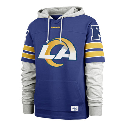LOS ANGELES RAMS GRIDIRON BLITZ '47 CORNERBACK LACER JETTY BLUE