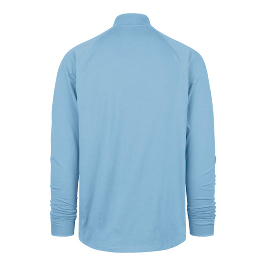 TEXAS RANGERS COOPERSTOWN IMPRINT FORWARD '47 1/4 ZIP POWDER BLUE