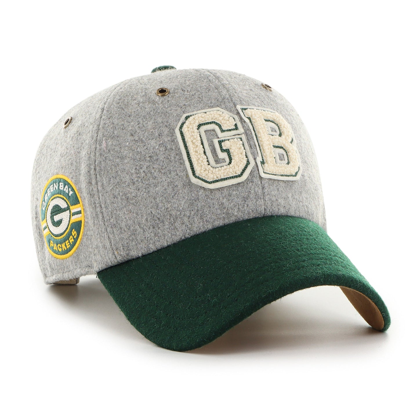 GREEN BAY PACKERS STONEY CLOVER LANE X '47 BLOCK CLEAN UP GRAY