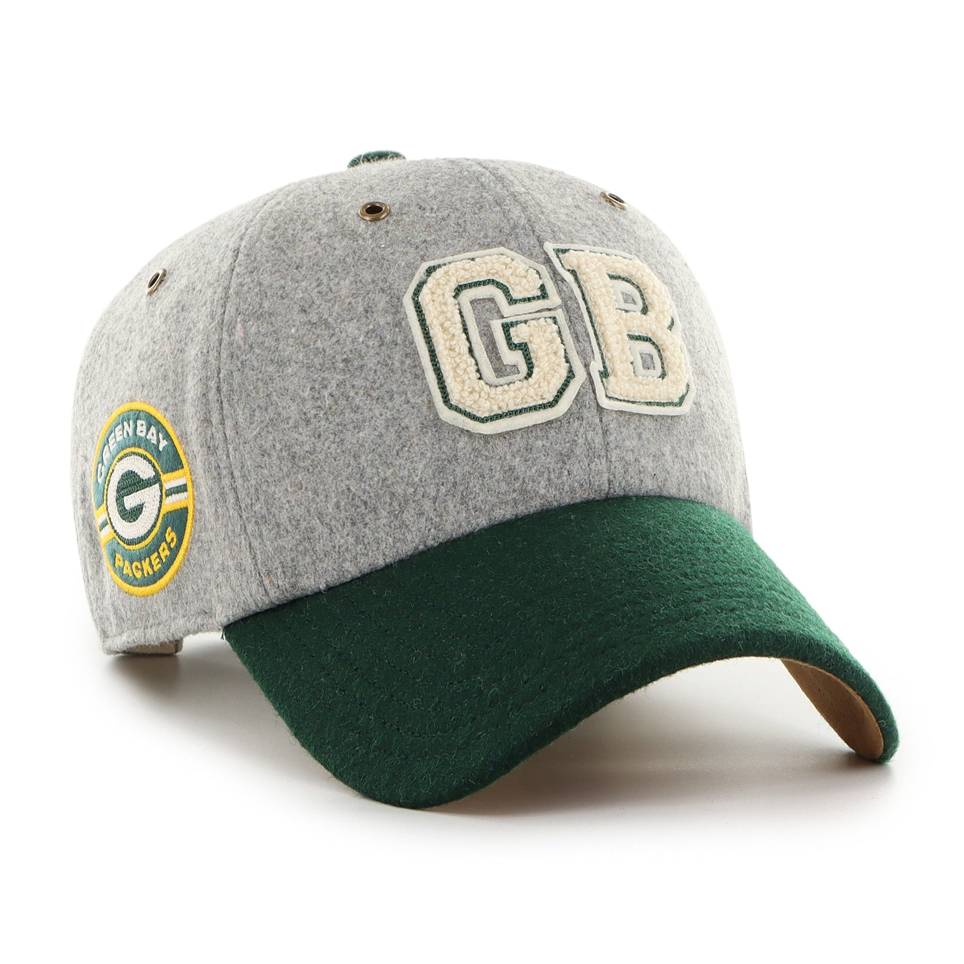 GREEN BAY PACKERS STONEY CLOVER LANE X '47 BLOCK CLEAN UP GRAY