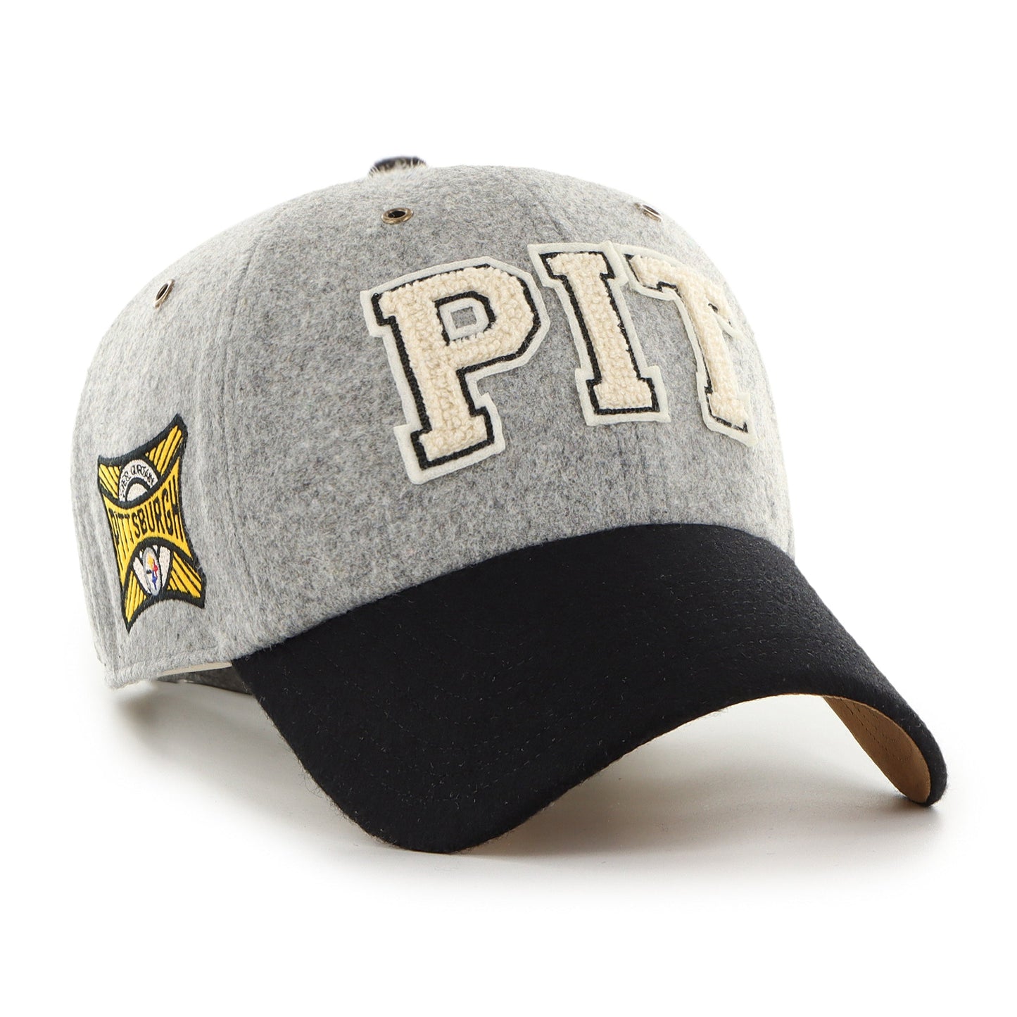 PITTSBURGH STEELERS STONEY CLOVER LANE X '47 BLOCK CLEAN UP GRAY