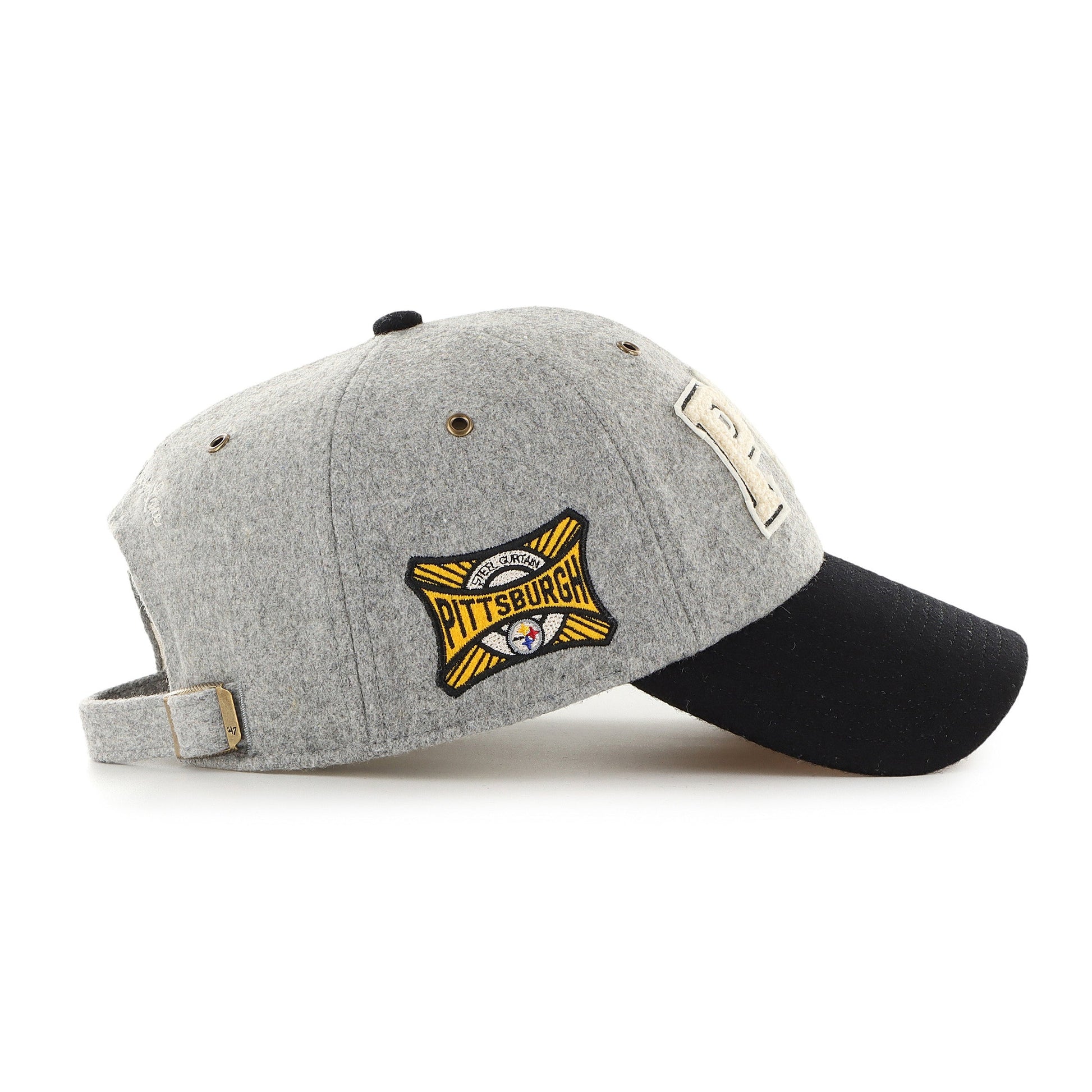 PITTSBURGH STEELERS STONEY CLOVER LANE X '47 BLOCK CLEAN UP GRAY