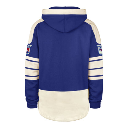 OLD TIME HOCKEY NEW YORK RANGERS VINTAGE BLUE LINE HERITAGE '47 LACER ROYAL