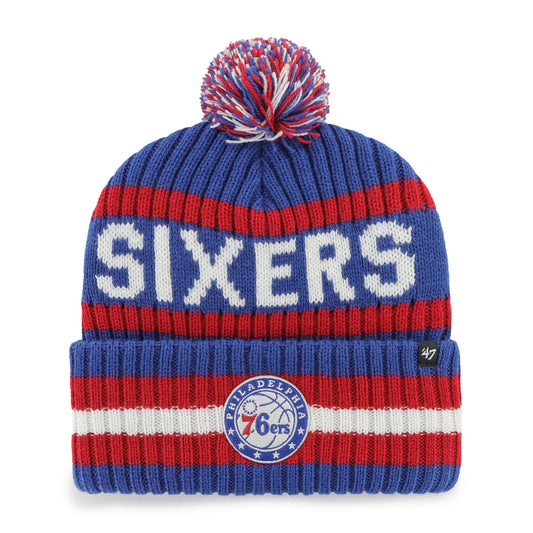 PHILADELPHIA 76ERS BERING '47 CUFF KNIT ROYAL