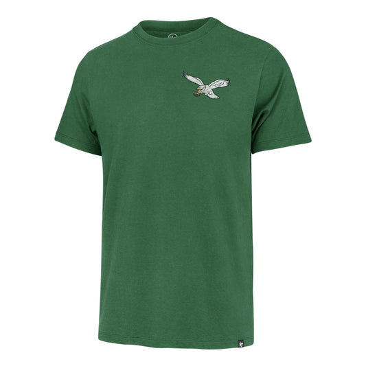 PHILADELPHIA EAGLES HISTORIC BACK TO BACK '47 FRANKLIN TEE ORCHARD GREEN