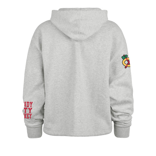CHICAGO BLACKHAWKS HIGH HOPES '47 VENICE HOOD WOMENS RELAY GREY