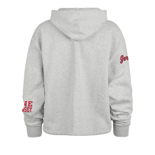 NEW JERSEY DEVILS HIGH HOPES '47 VENICE HOOD WOMENS RELAY GREY