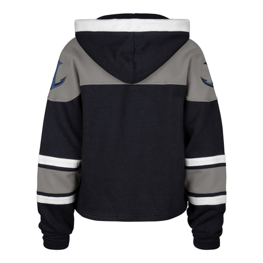 SEATTLE KRAKEN CROPPED SUPERIOR '47 LACER HOOD WOMENS FALL NAVY