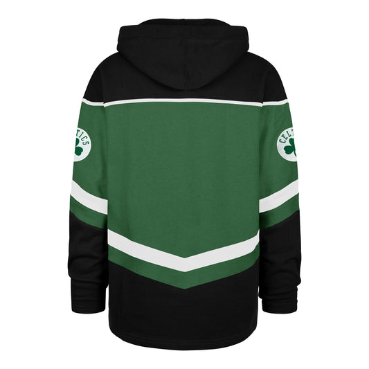 BOSTON CELTICS TRI SATIN '47 LAYUP LACER HOOD KELLY