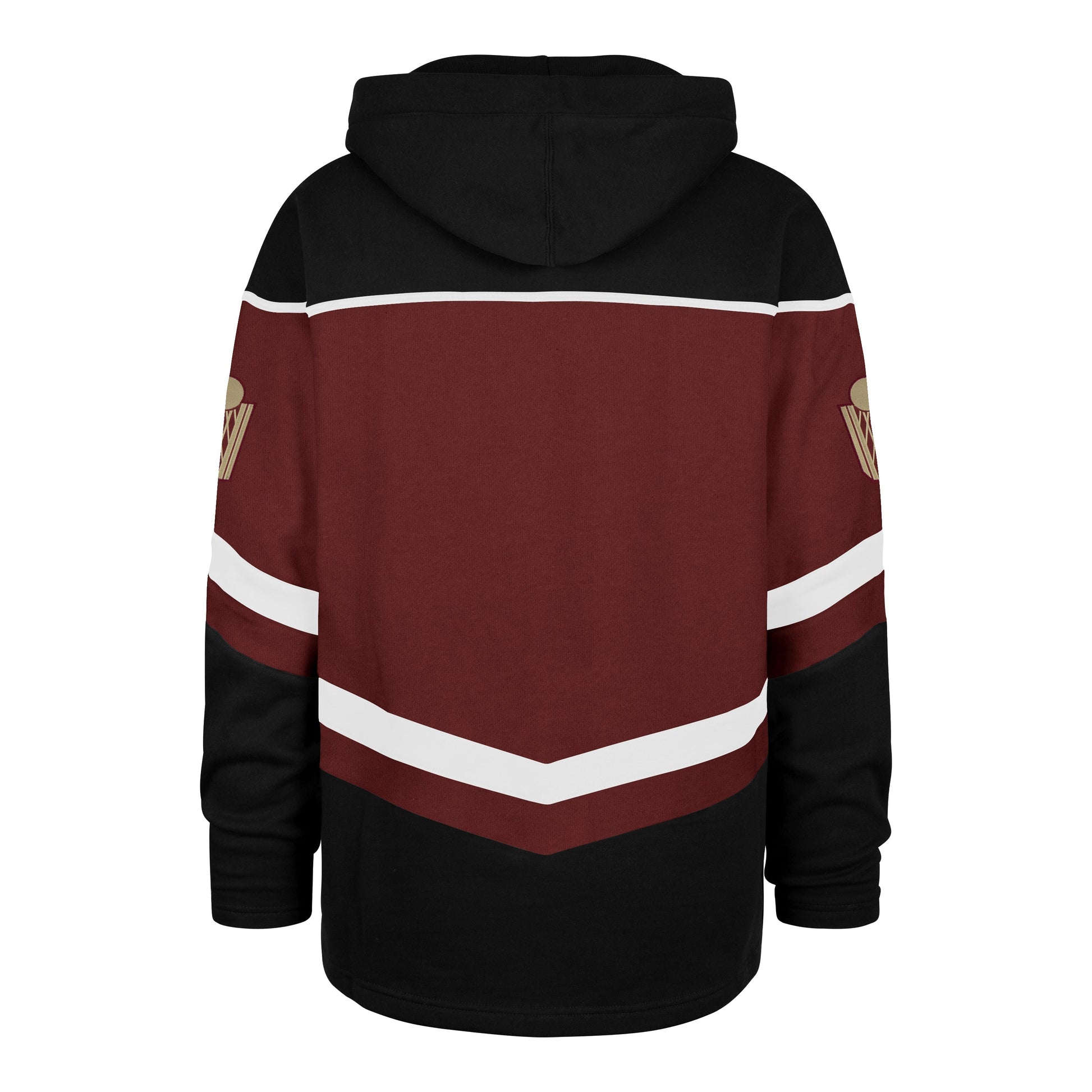 CLEVELAND CAVALIERS TRI SATIN '47 LAYUP LACER HOOD CARDINAL