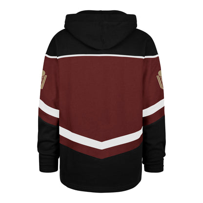 CLEVELAND CAVALIERS TRI SATIN '47 LAYUP LACER HOOD CARDINAL